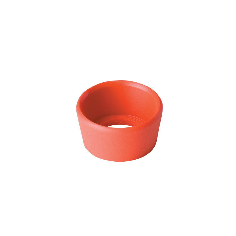 Protection pour bouton extérieur pvc rouge - OMP
